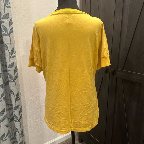 LOFT Mustard Yellow Blouse - Picture 2 of 4